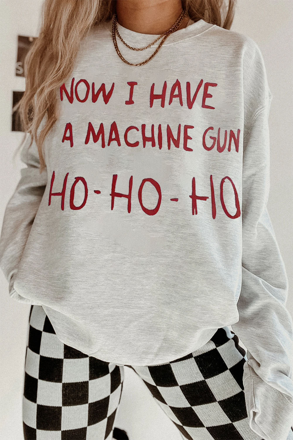 The Most Epic Scene From Die Hard ❤ Sweatshirt