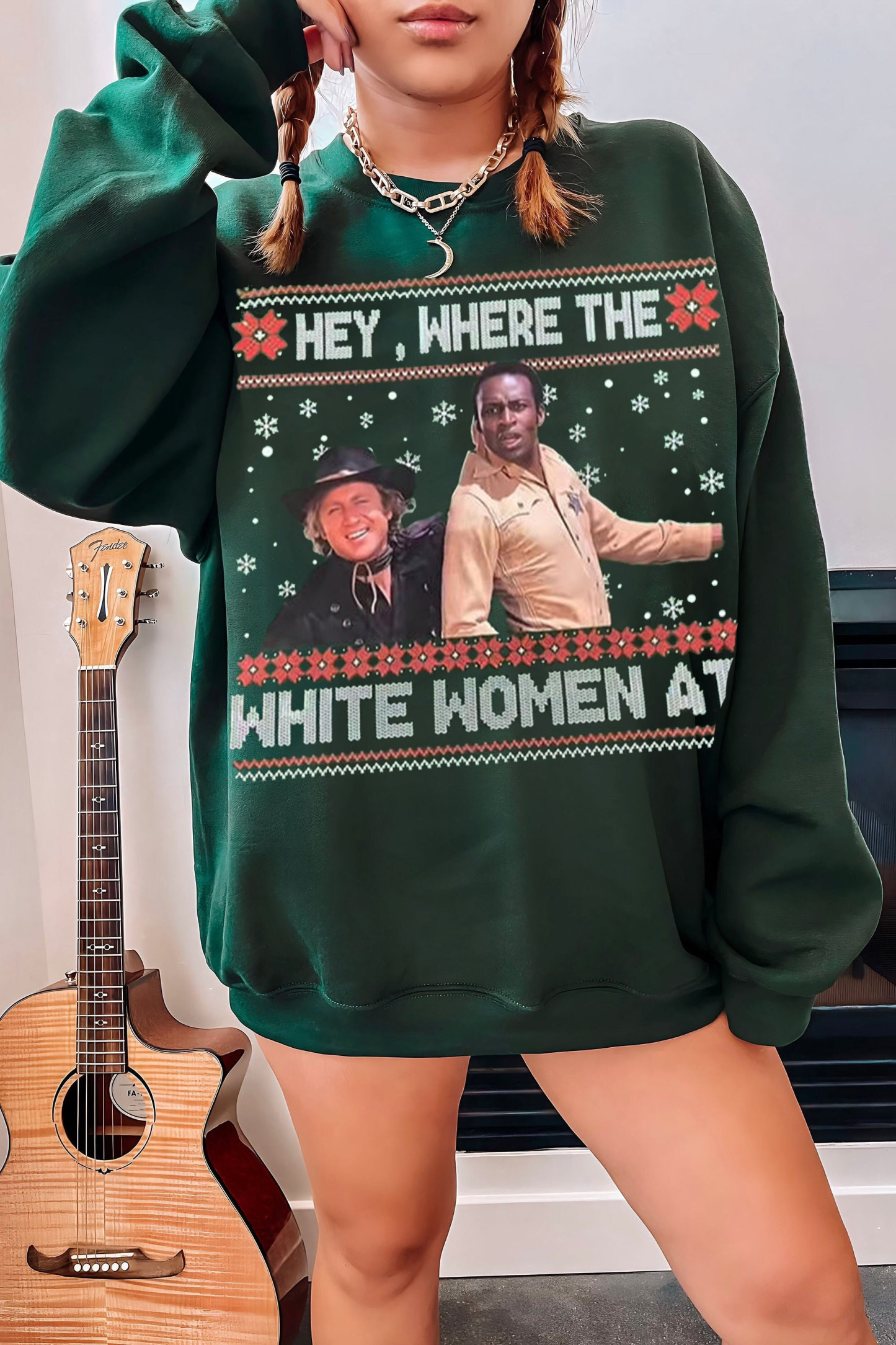 Blazing Saddles Christmas Sweatshirt