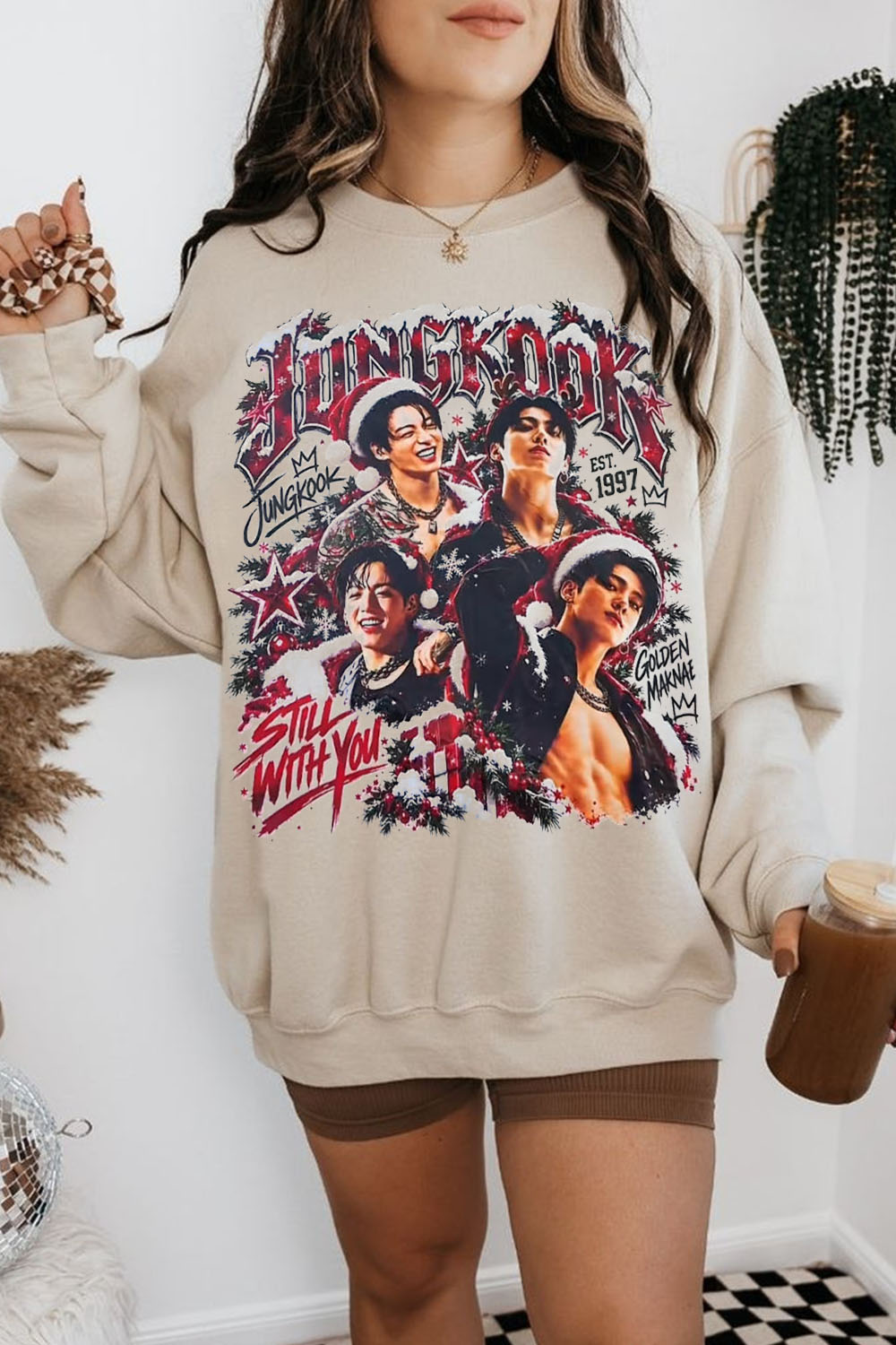 Kookie🥰  Christmas Sweatshirt