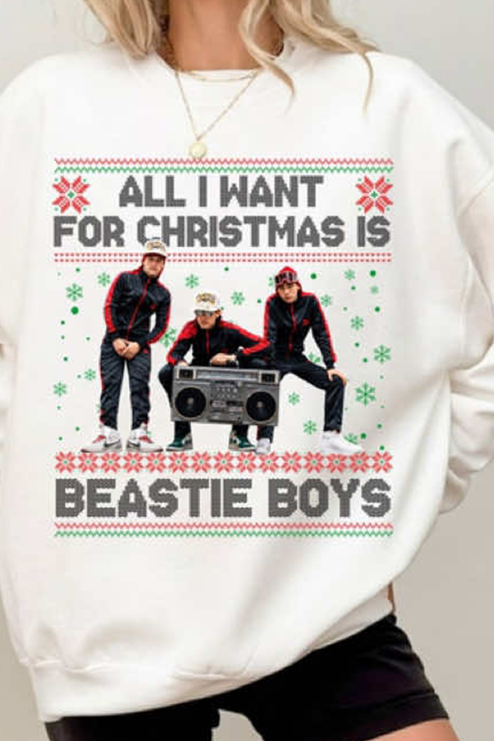 Beastie Boys  Christmas Sweatshirt🎄