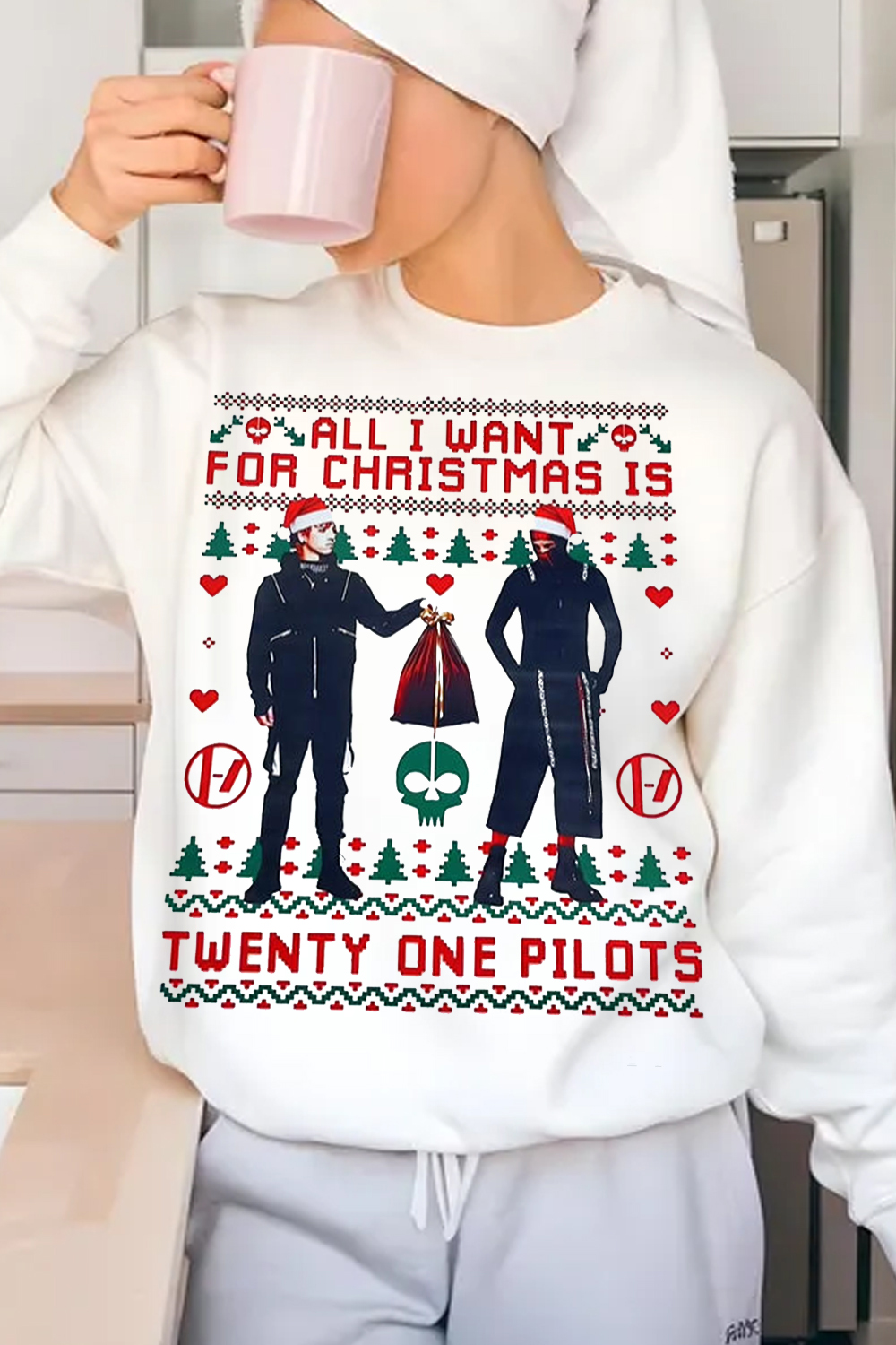 Twenty One Pilots Christmas Sweatshirt