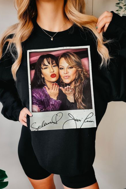 Jenni Rivera &Selena Quintanilla Sweatshirt