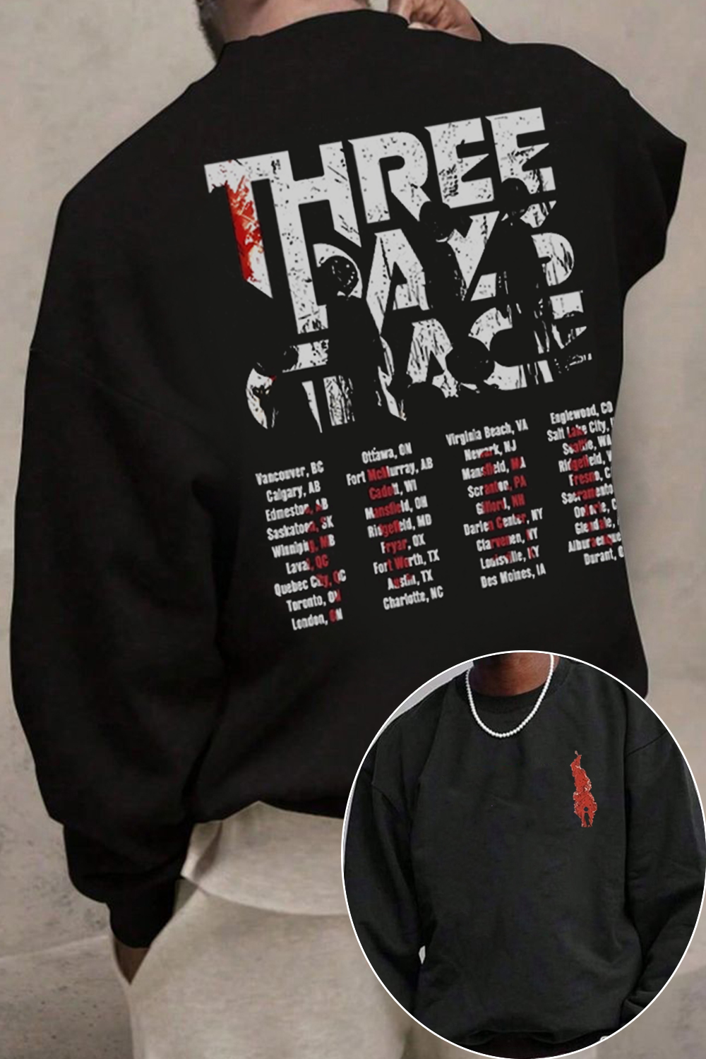 Three Days Grace Sweatshirt