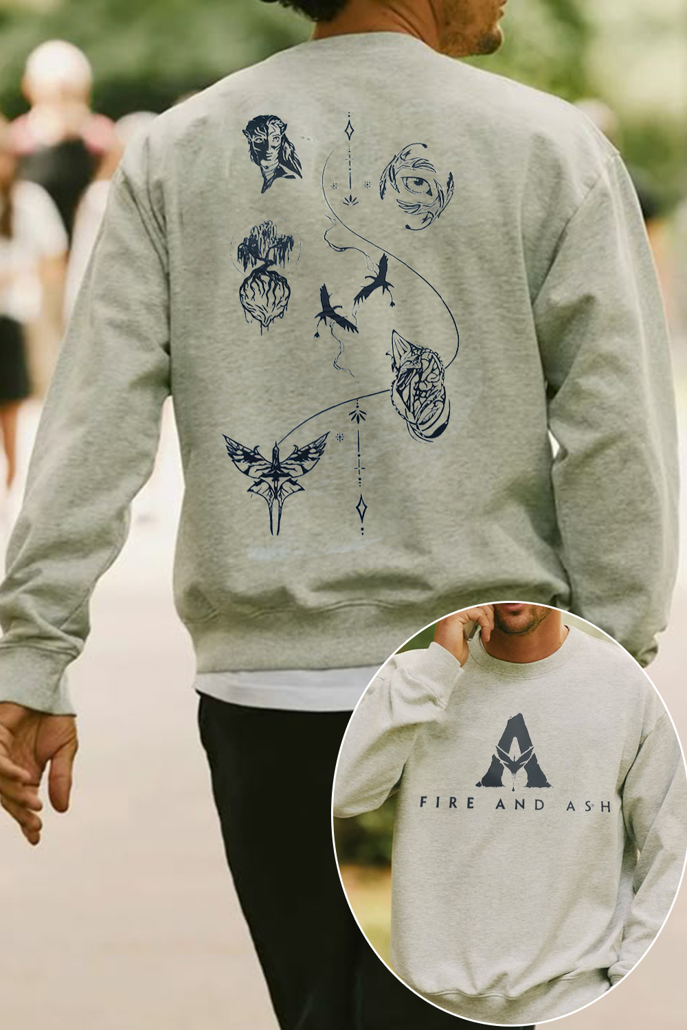 Avatar Fire And Ash Movie Sweatshirt