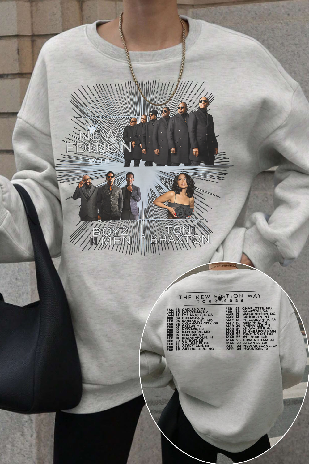 New Edition 2026 Tour Shirt Sweatshirt
