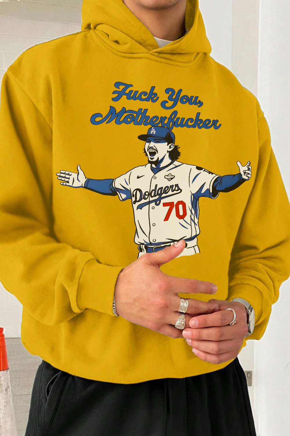 Worldseries Men Hoodie