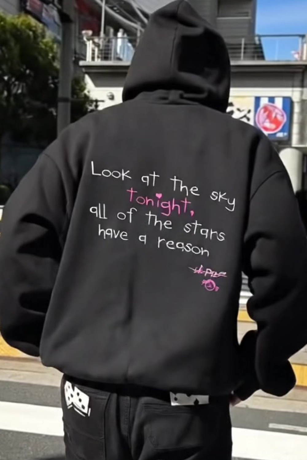 Look At The Sky Tonigh Lil Peep🖤 Hoodie