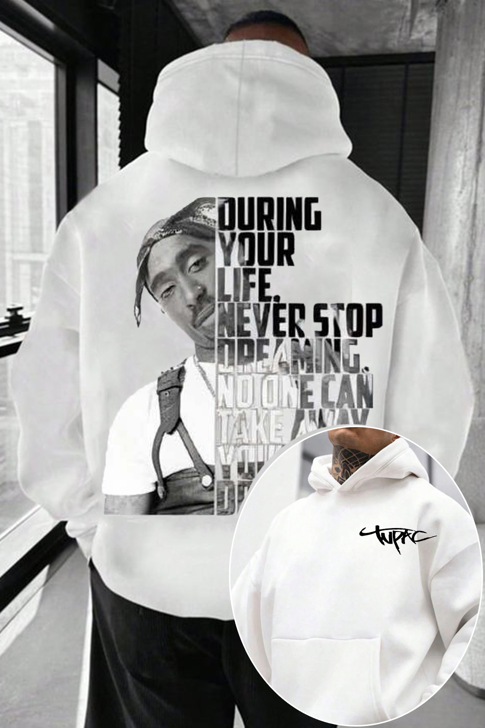 Tupac Graphic Hoodie