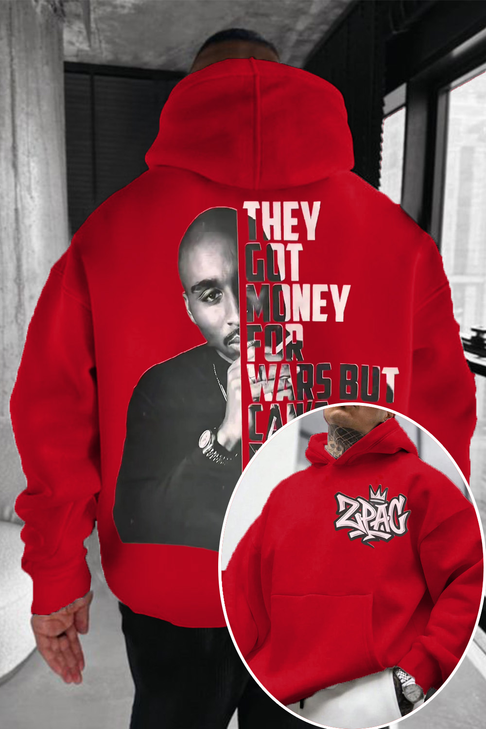 I Miss Him 😭😭 Tupac Hoodie