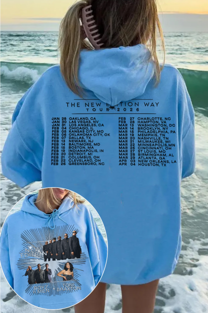 New Edition 2026 Tour Shirt Hoodie