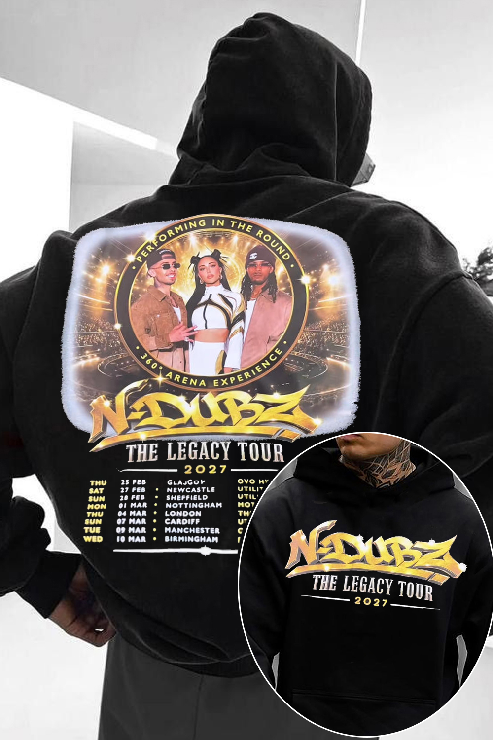 N-Dubz 2027 Concert Hoodie