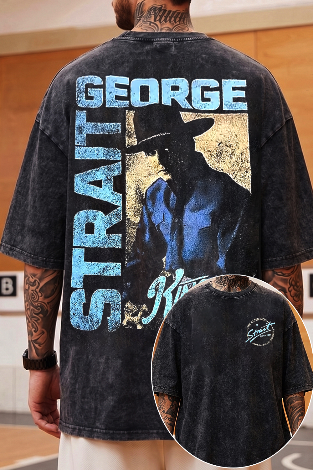 George Strait Washed Cotton Shirt