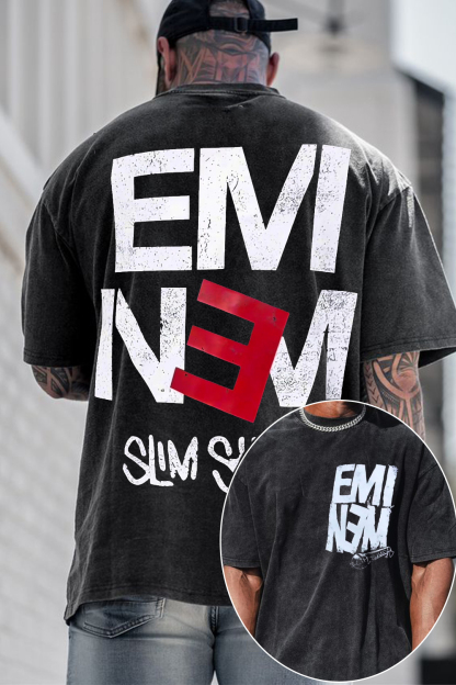 Eminem Gen Z 😎 Washed Shirt