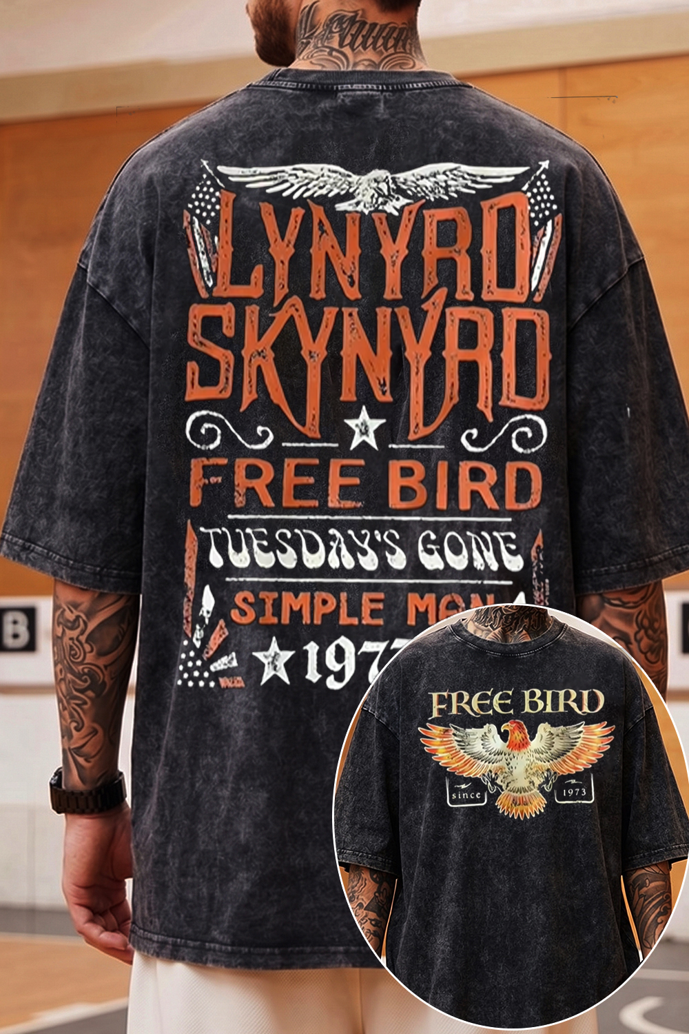 Lynyrd Skynyrd Washed Cotton Tee