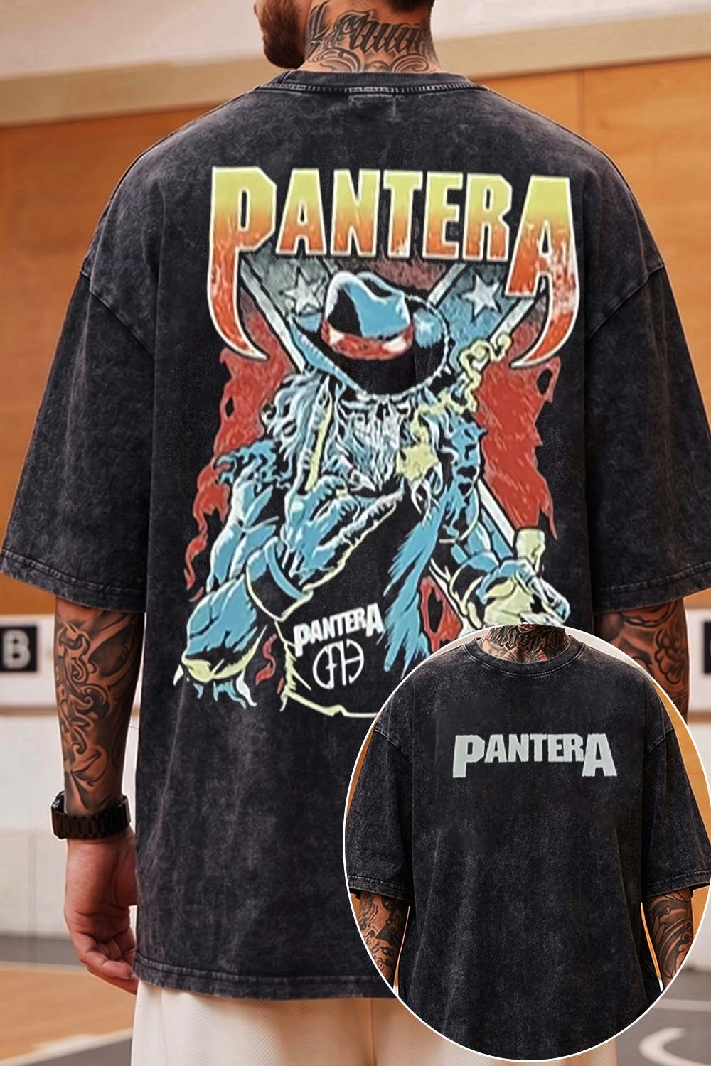Pantera Washed Cotton Shirt