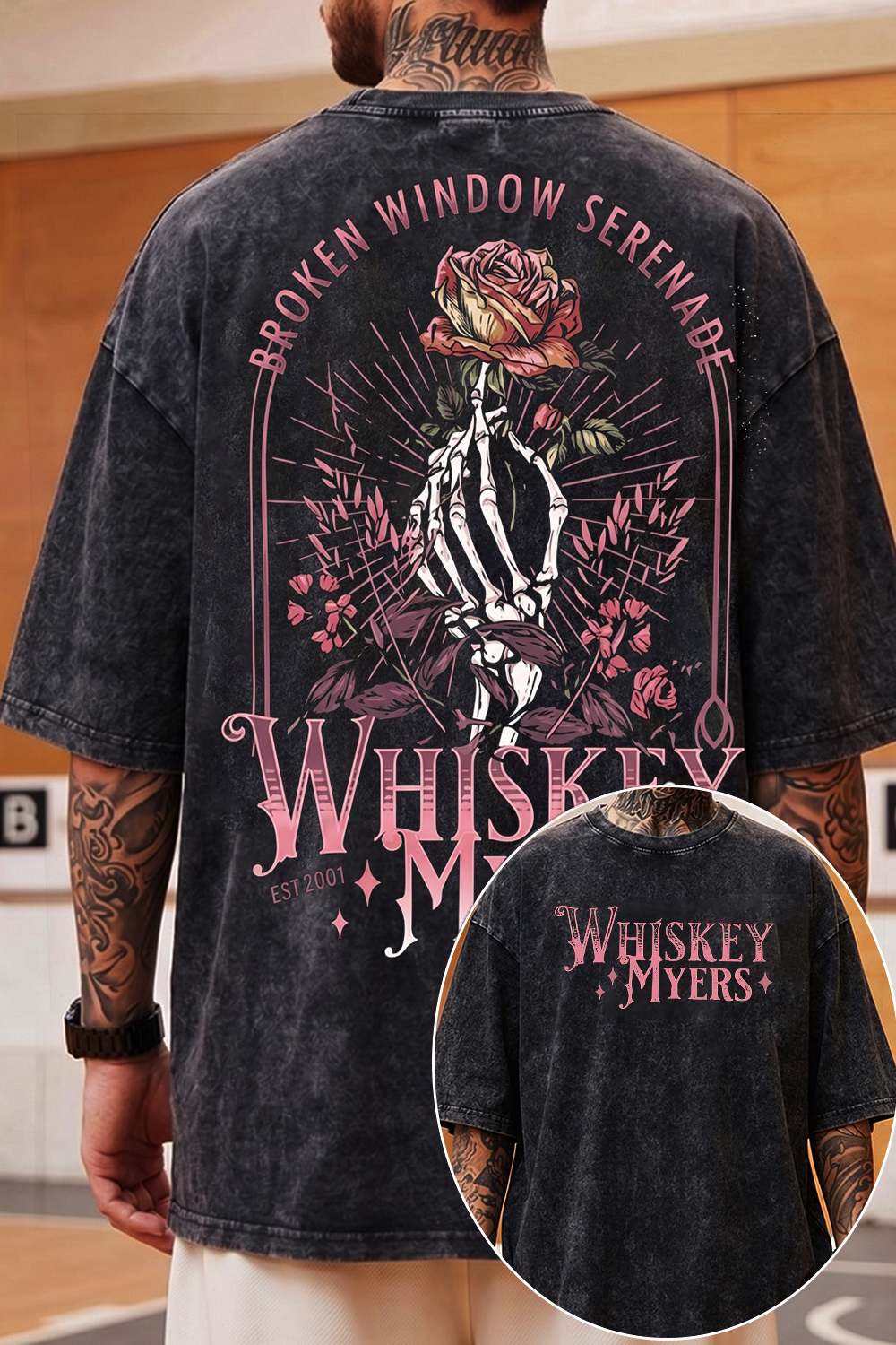 Whiskey Myers Washed Cotton Tee
