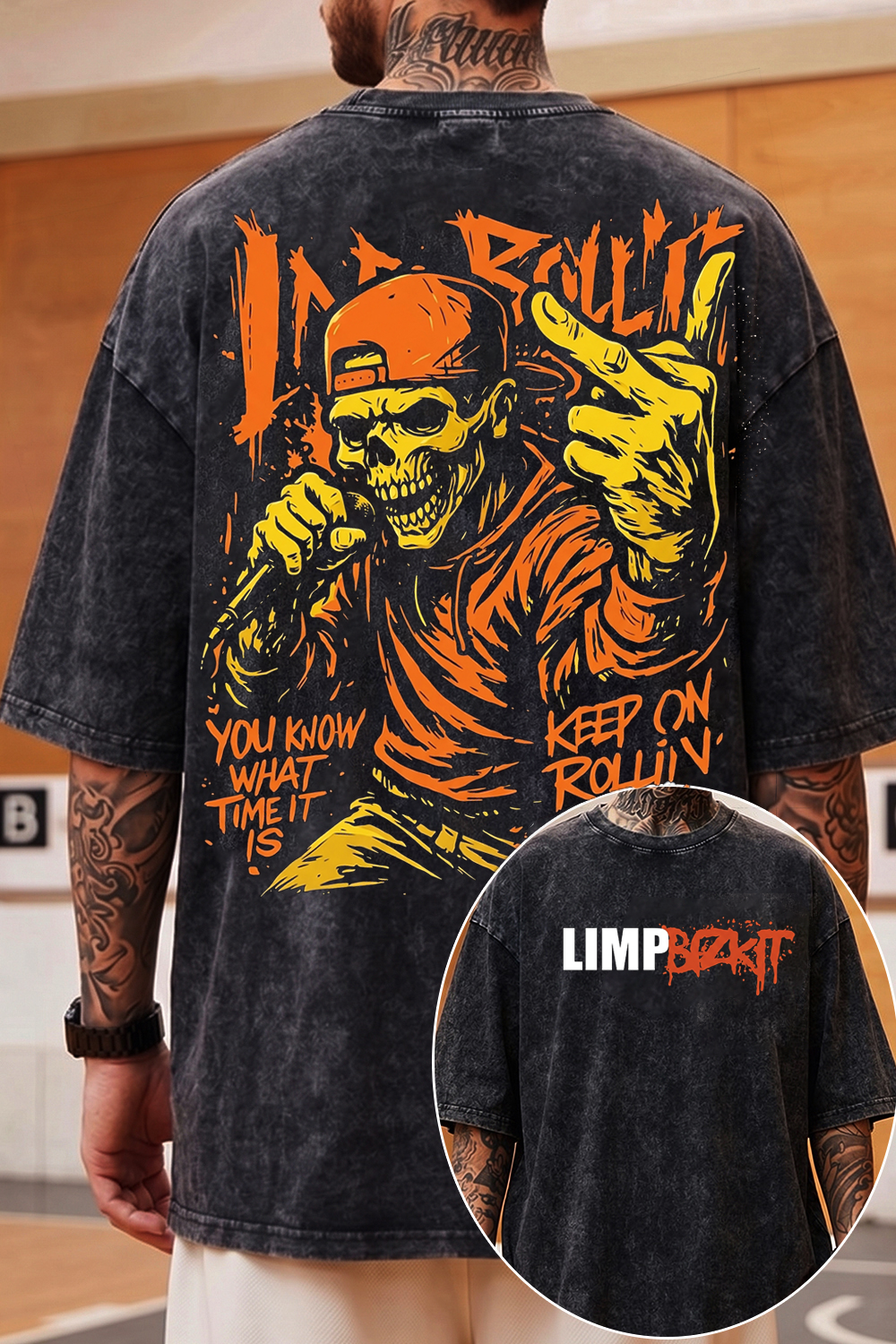 Lim Bizkit Washed Cotton Tee