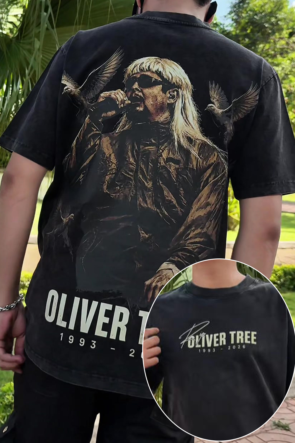 Oliver Tree Washed Cotton Tee