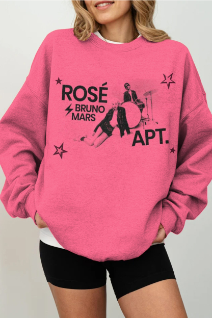 APT crew neck long sleeve sweatshirt