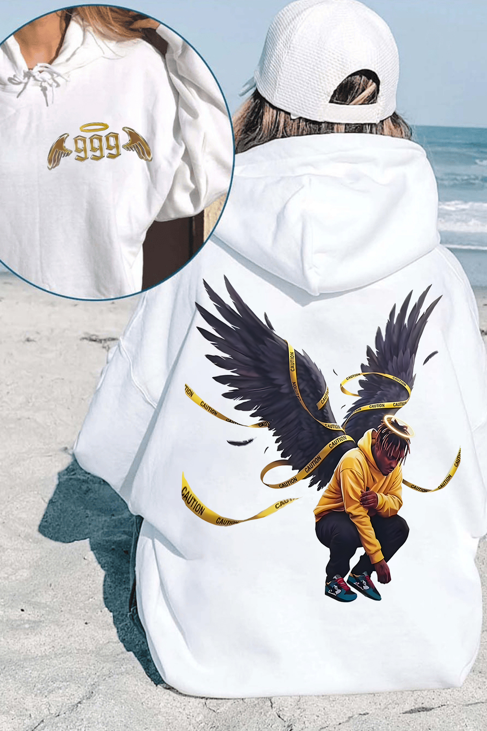 😱 Juicewrld 999 Hoodie For Women