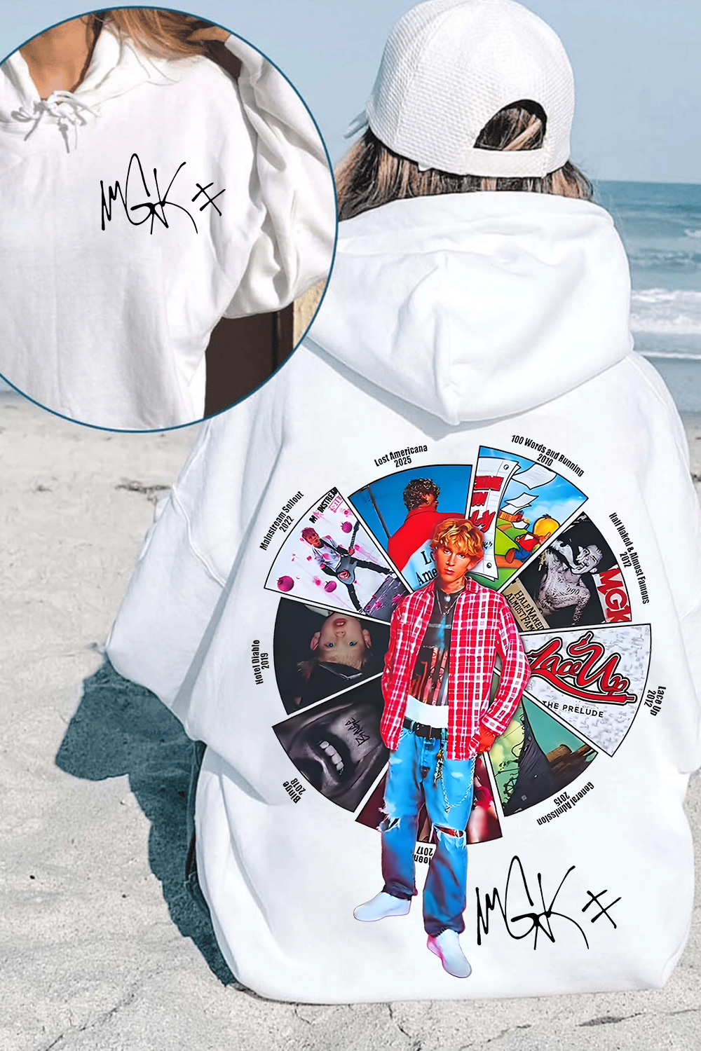 MGK Oversized Rapper Tour Hoodie