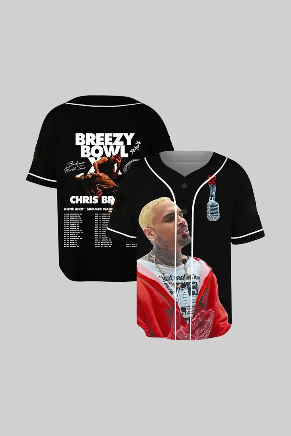 Personalized cb Breezy Bowl Baseball Jersey