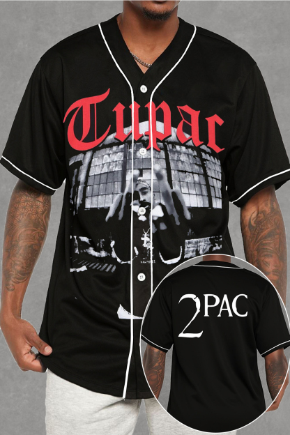 tupac Baseball Jersey