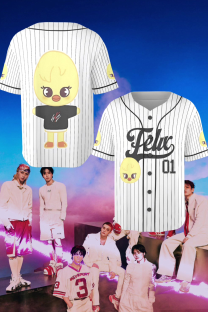 Straykids Cute Baseball Jersey 😘
