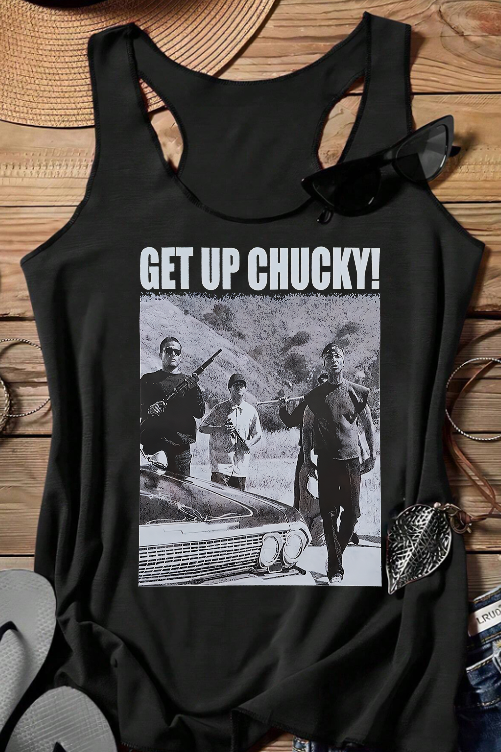 GET up, Chucky Racerback vest