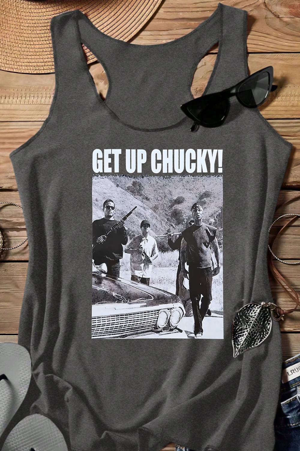 GET up, Chucky Racerback vest