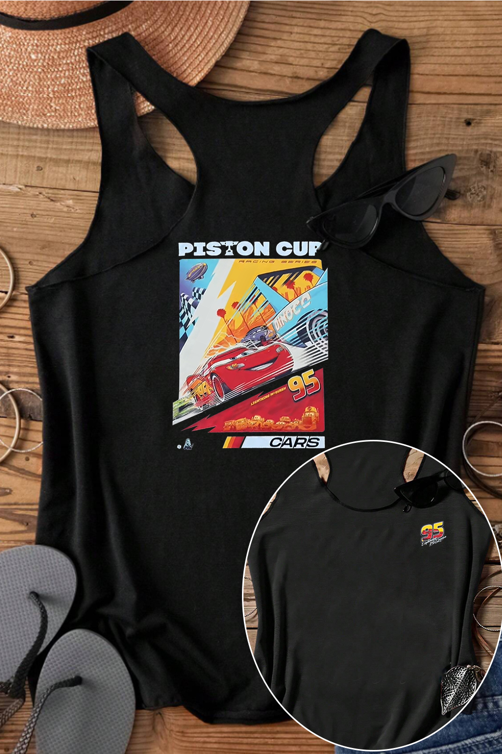 Tag your Mcqueen?Racerback vest