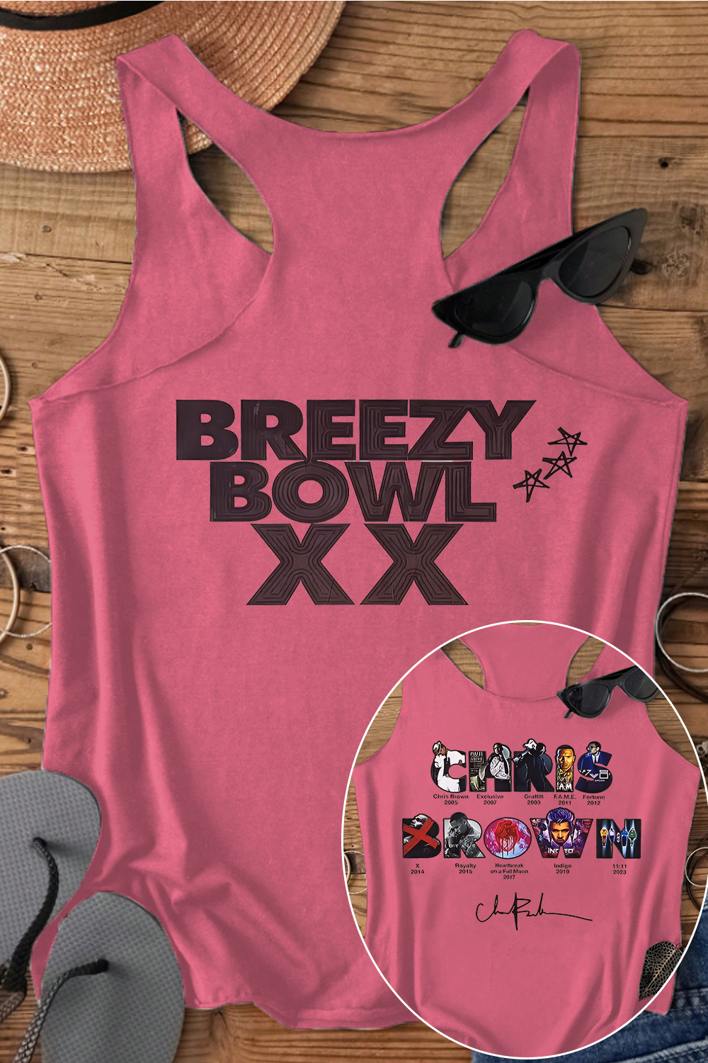 BREZ Bowl XX Tour Racerback vest