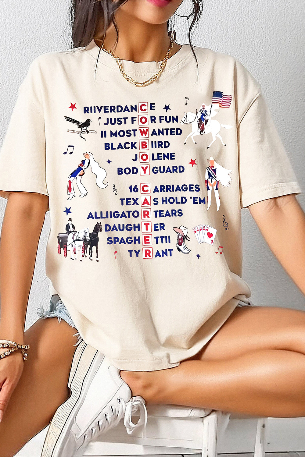 Beyoncé Cowboy Carter Concert Tee For Women