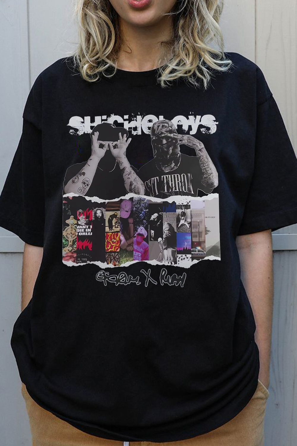 uicideboys casual personality t-shirt