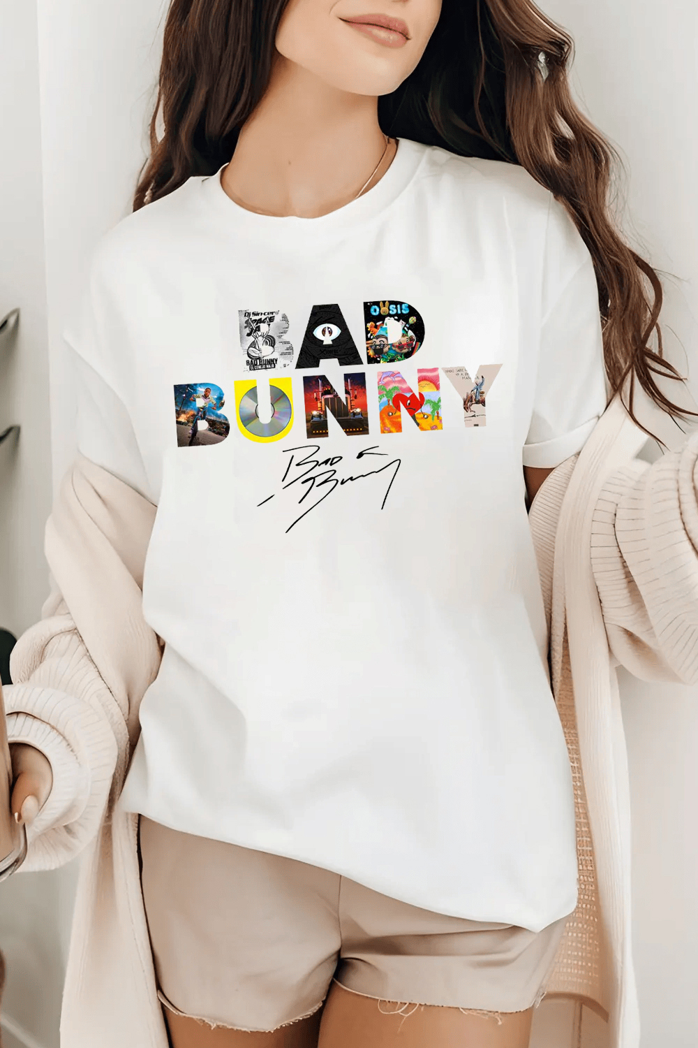 badbunny women T-shirt