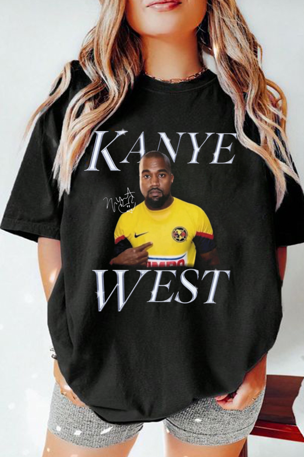 Playera Kanye West x Club TEE