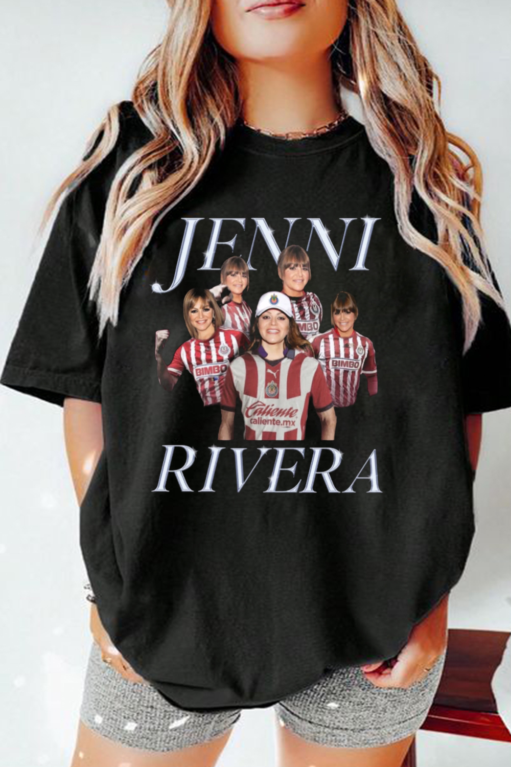 Playera Jenni Rivera x Club Chivas TEE