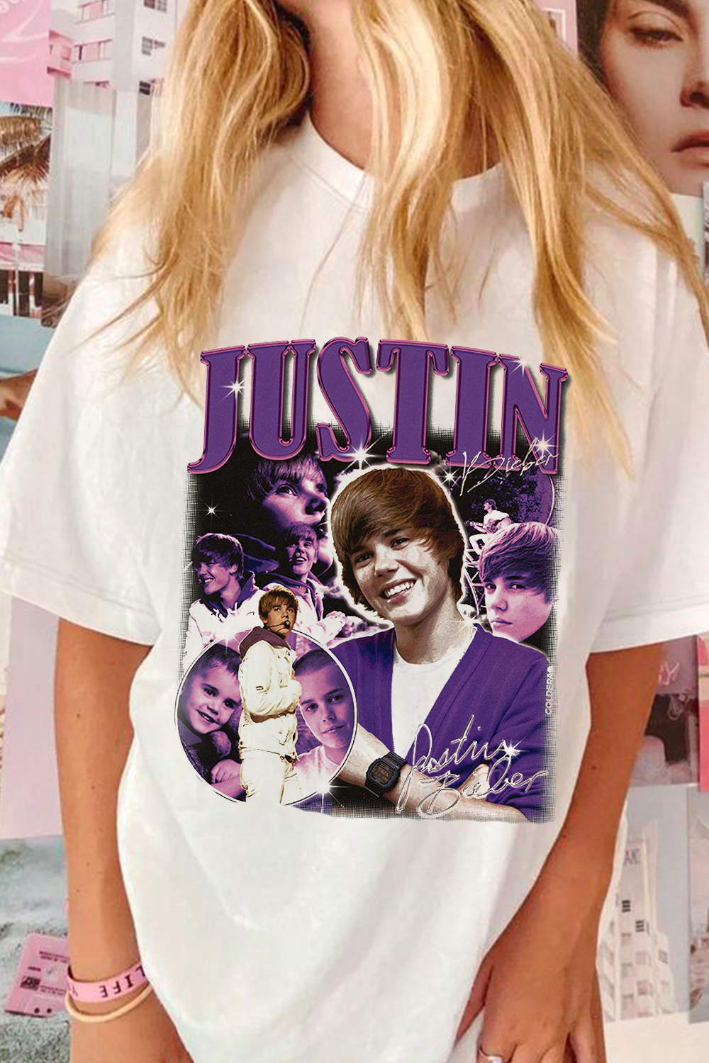 Camiseta Justin Bieber Baby women t-shirt