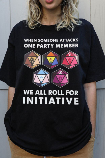 When Someone Attacks One Party Member, We All Roll For Initiative
