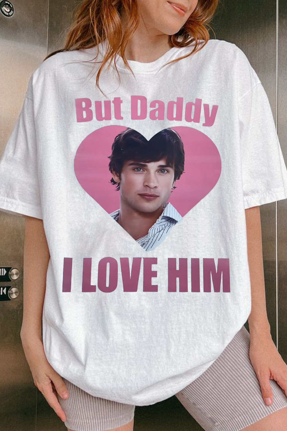 Daddy loves him t-shirt