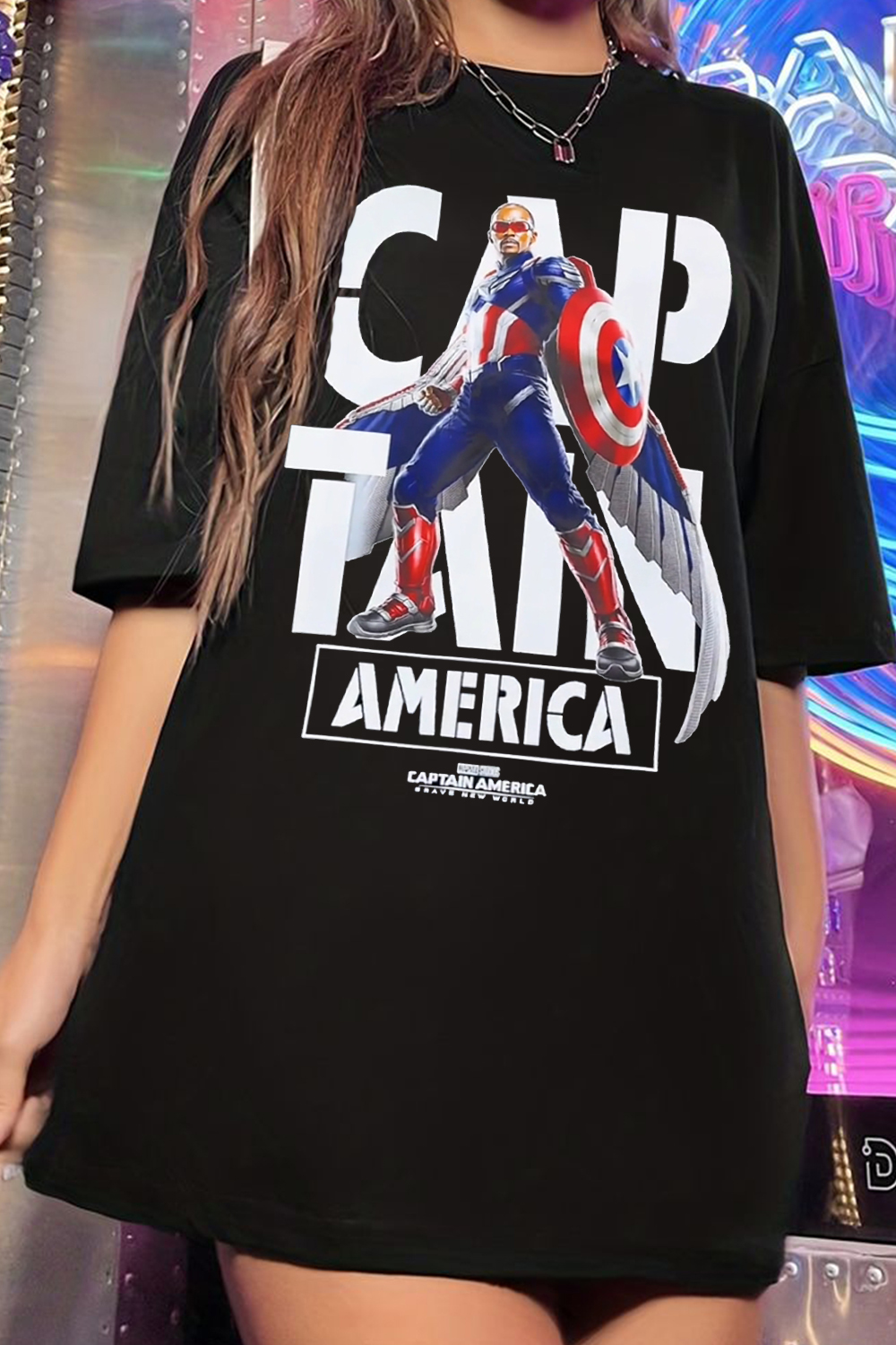 Captain America4 Personalized T-shirt women
