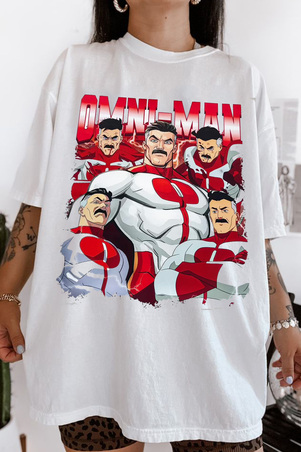 Omni-Man  Short Sleeve T-Shirt