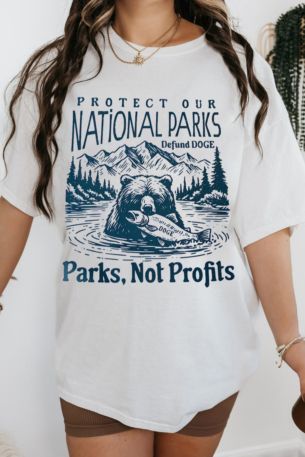 We need protect out park women t-shirt