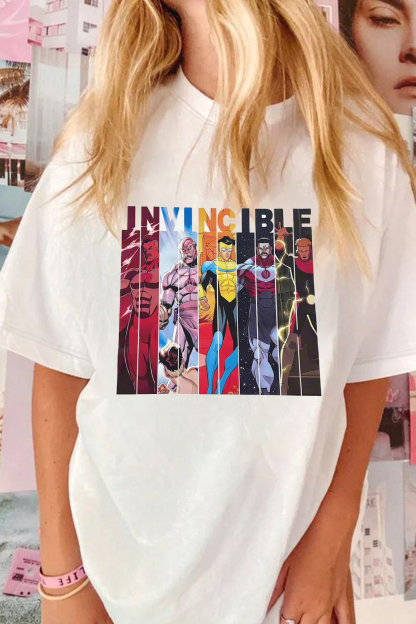 invincible women T-SHIRT