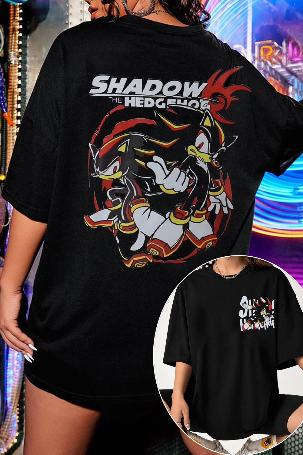 shadowthehedgehog t-shirt