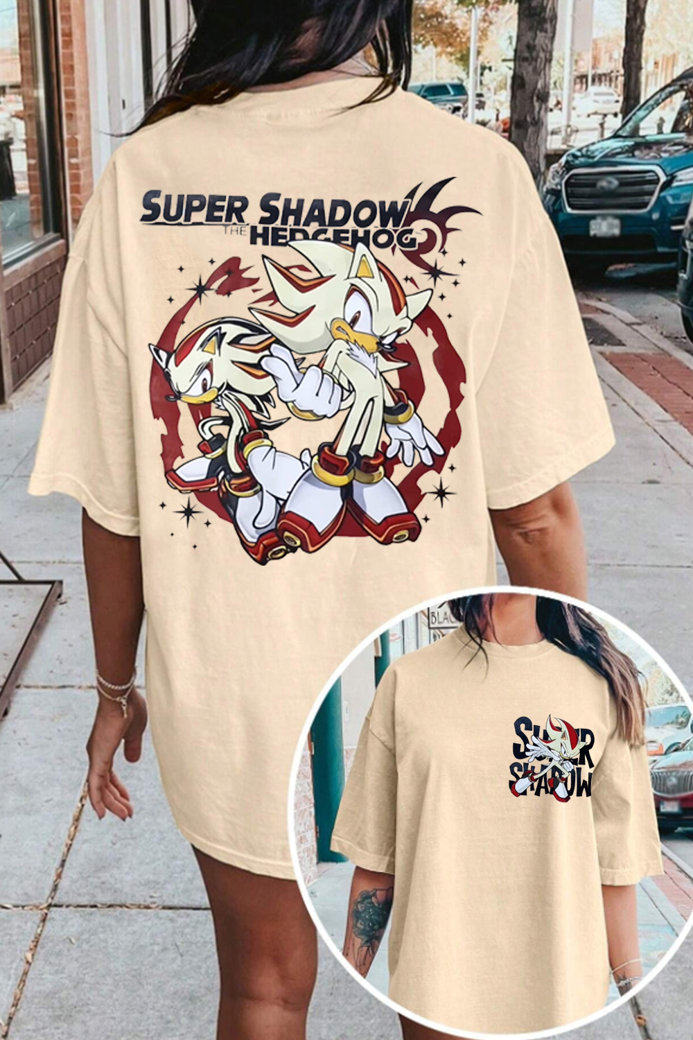 Shadowthehedgehog short sleeve T-shirt