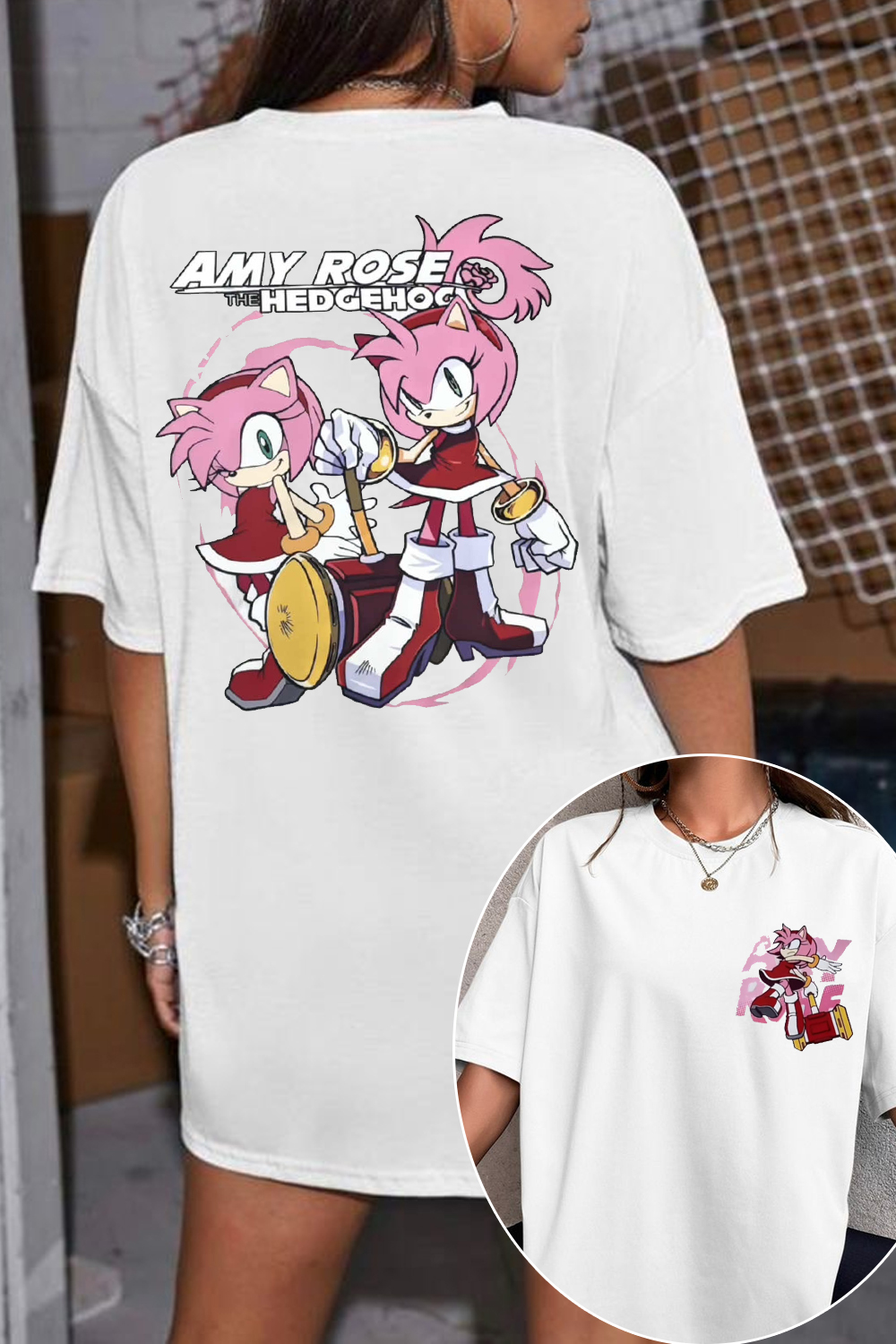 Amy Rose The Hedgehog Shirt