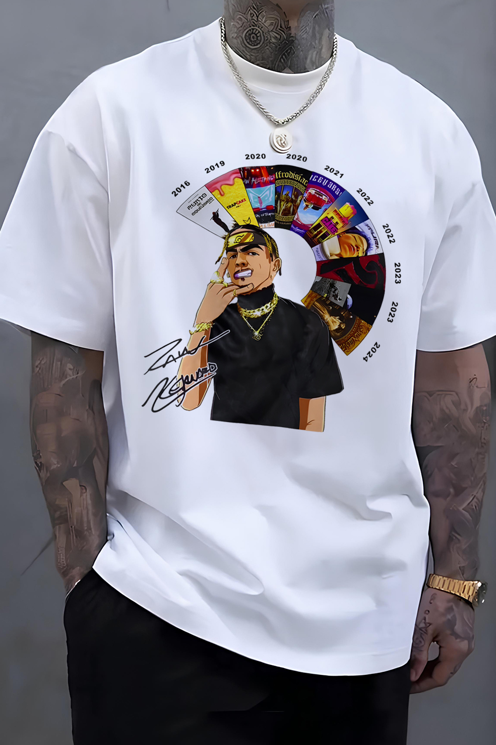 Rauw's Journey  Tee For Men