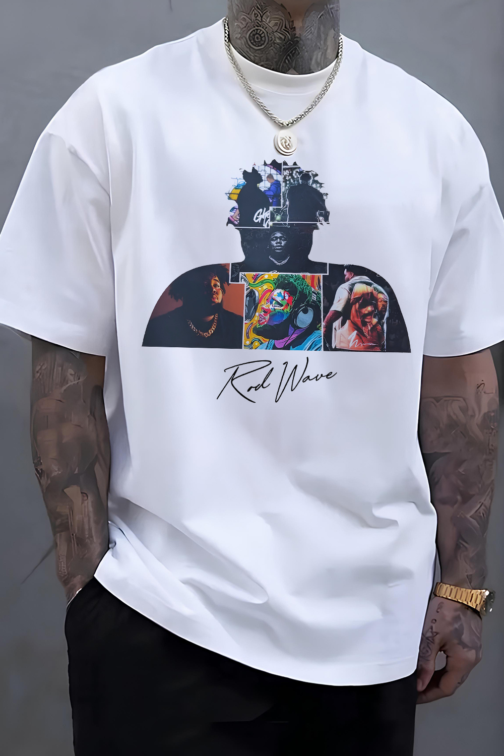 Rod Wave world tour Tee For Men