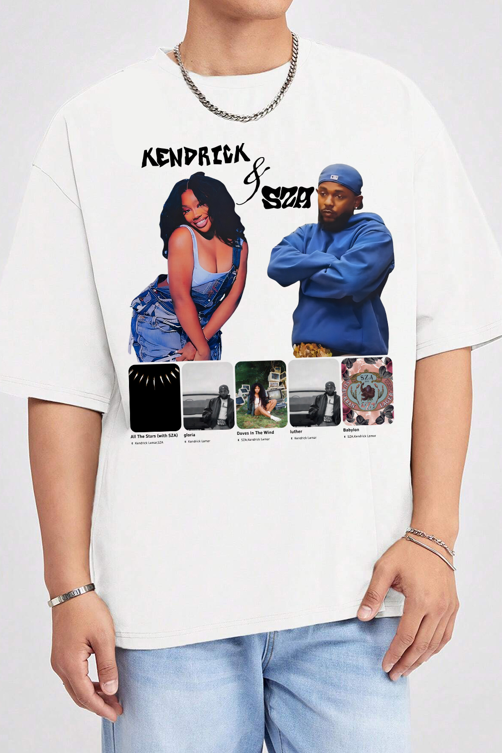 Kendric&SZA Album Tee For Men